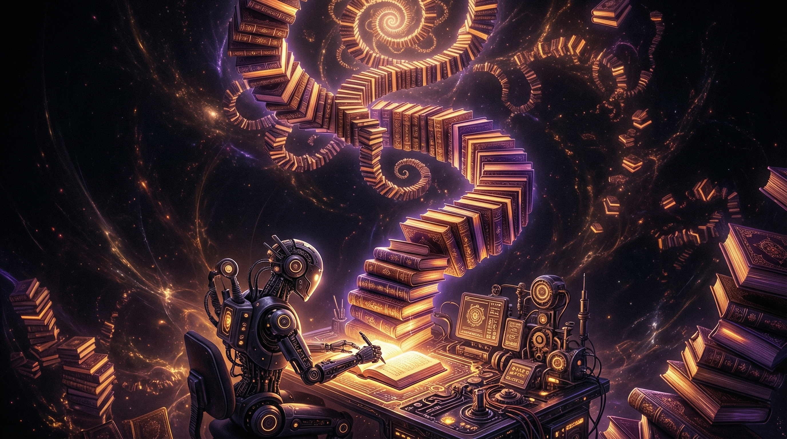 AI generating synthetic training data - infinite data loop