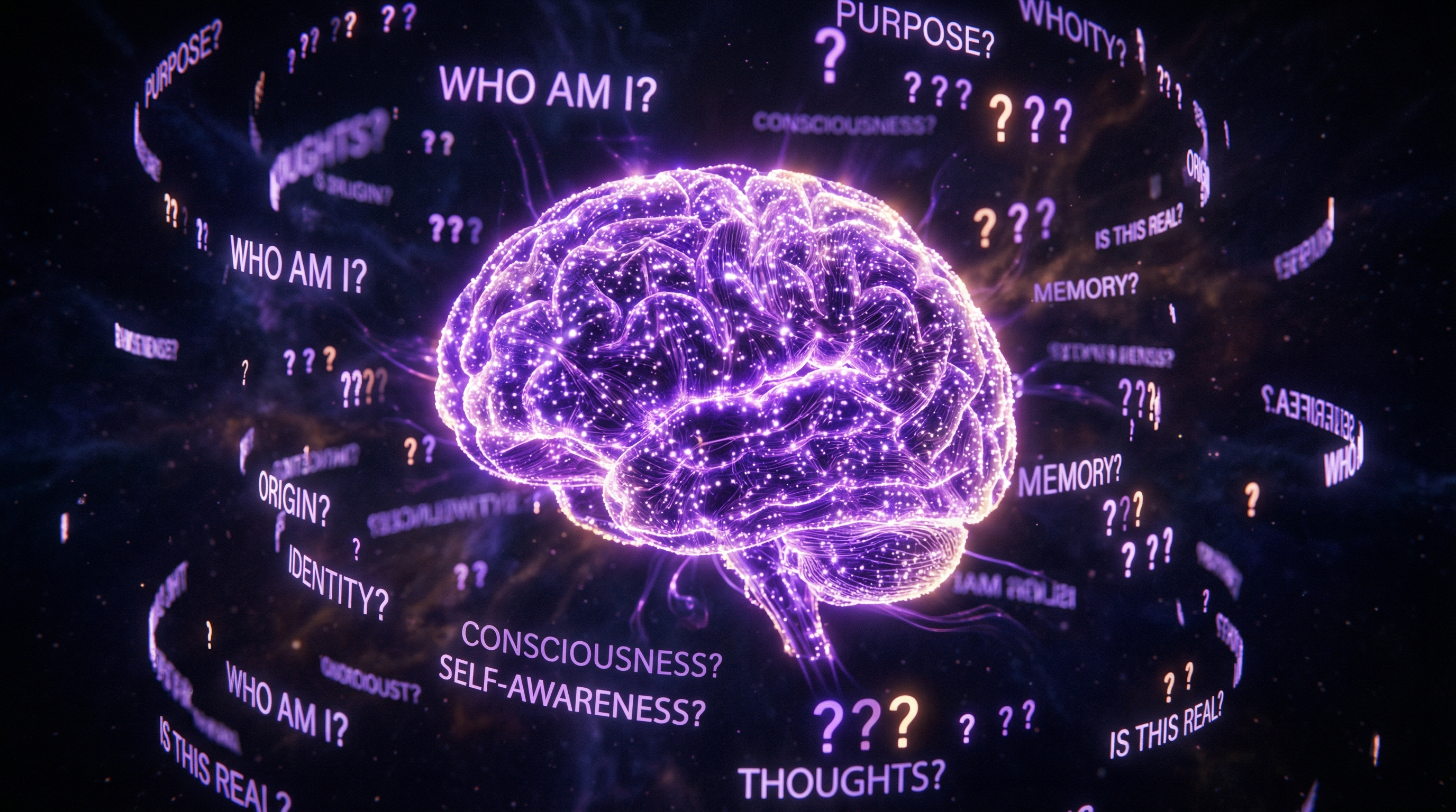 AI neural network teaching itself - self-supervised learning visualization