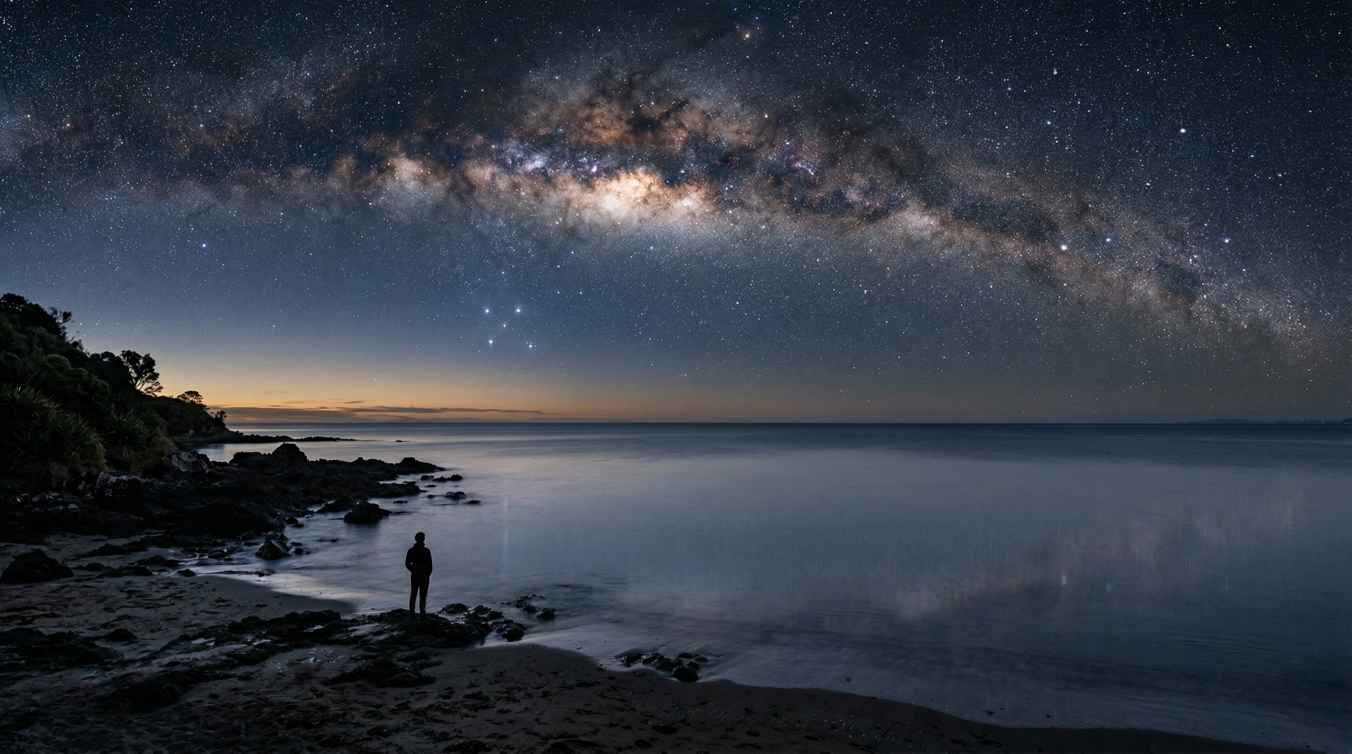 Oceania — the last true luxury on Earth at Pacific sunset