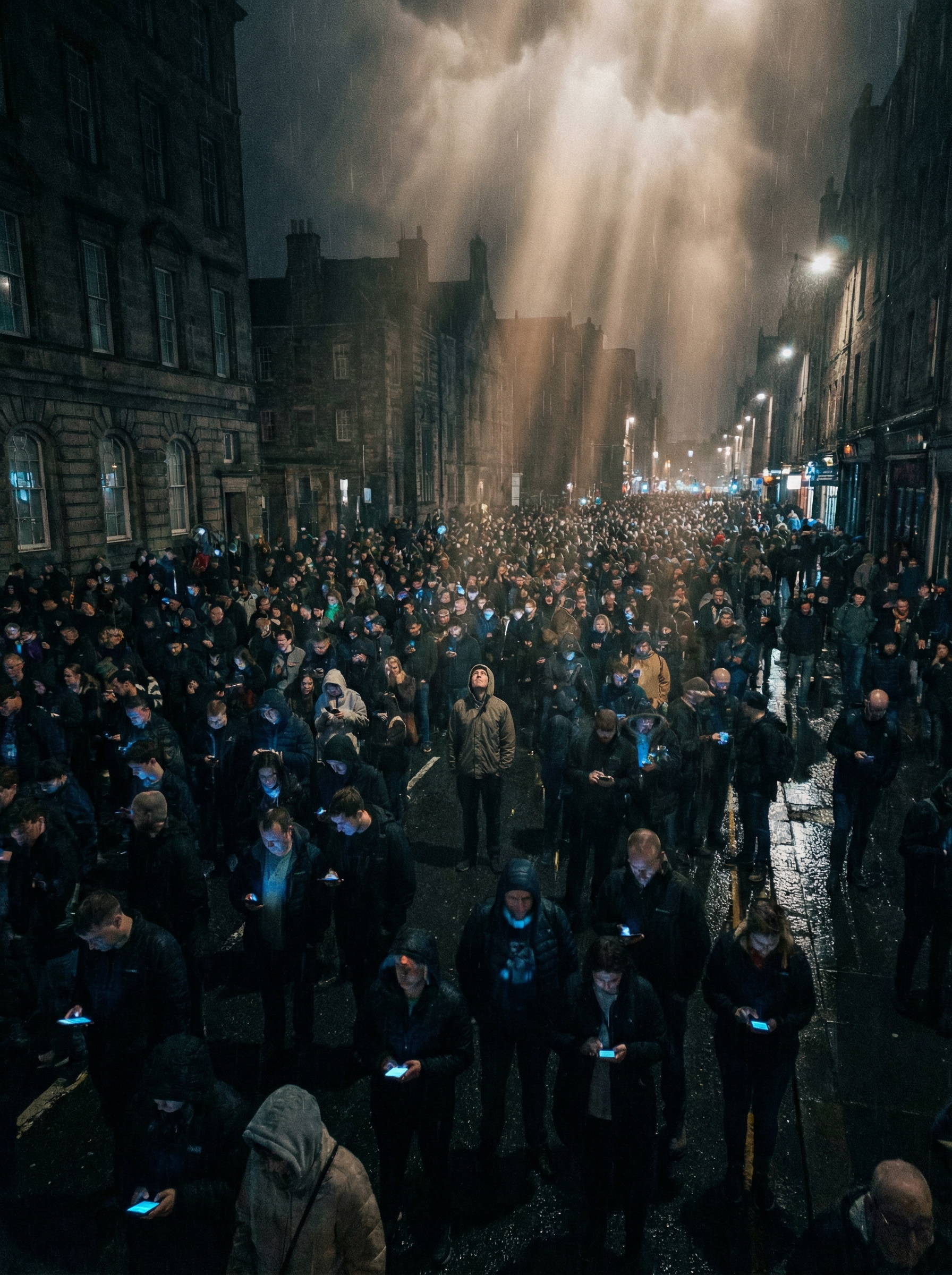 Everyone on phones — the collective attention crisis