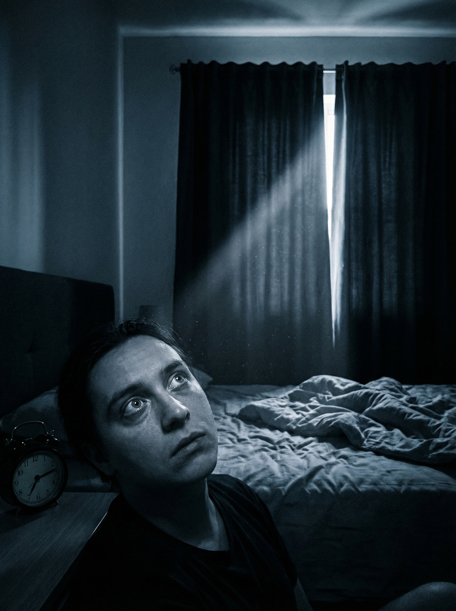 Person awake at 3AM — the biology behind the phenomenon