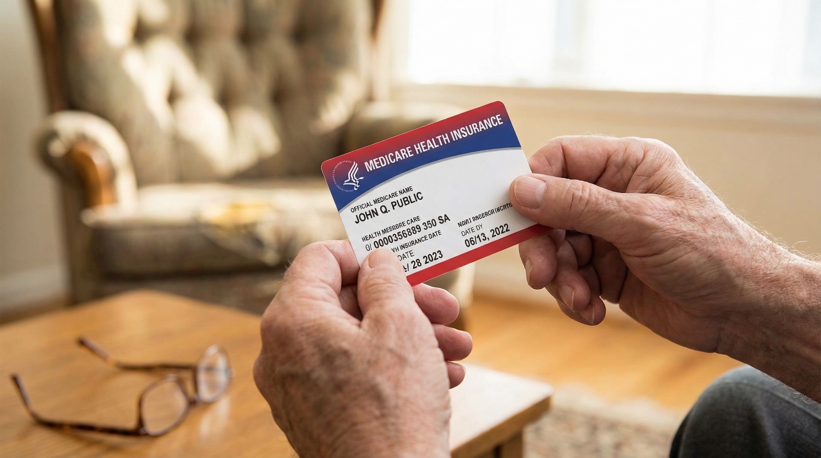 Medicare insurance card senior health coverage