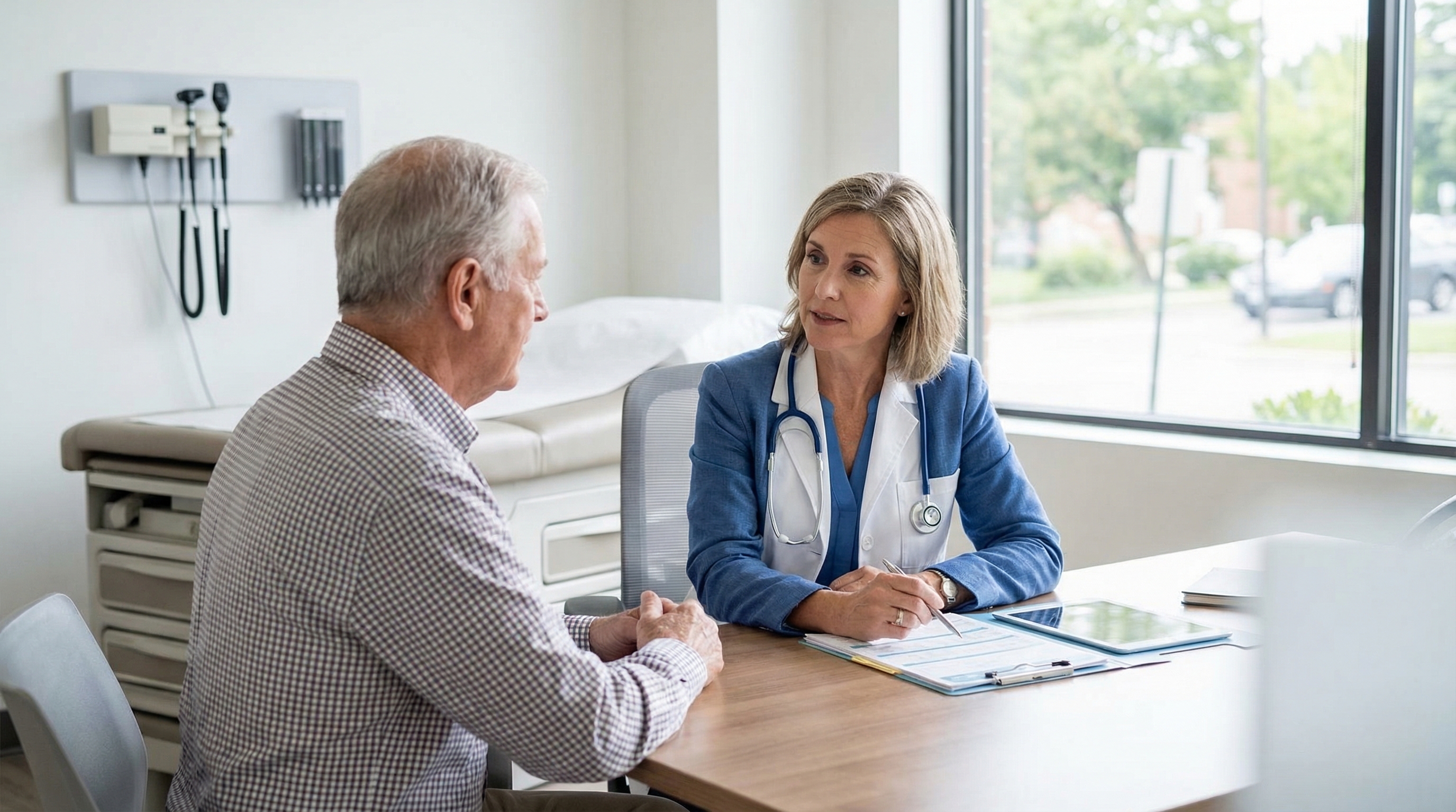 Doctor patient consultation medical office healthcare