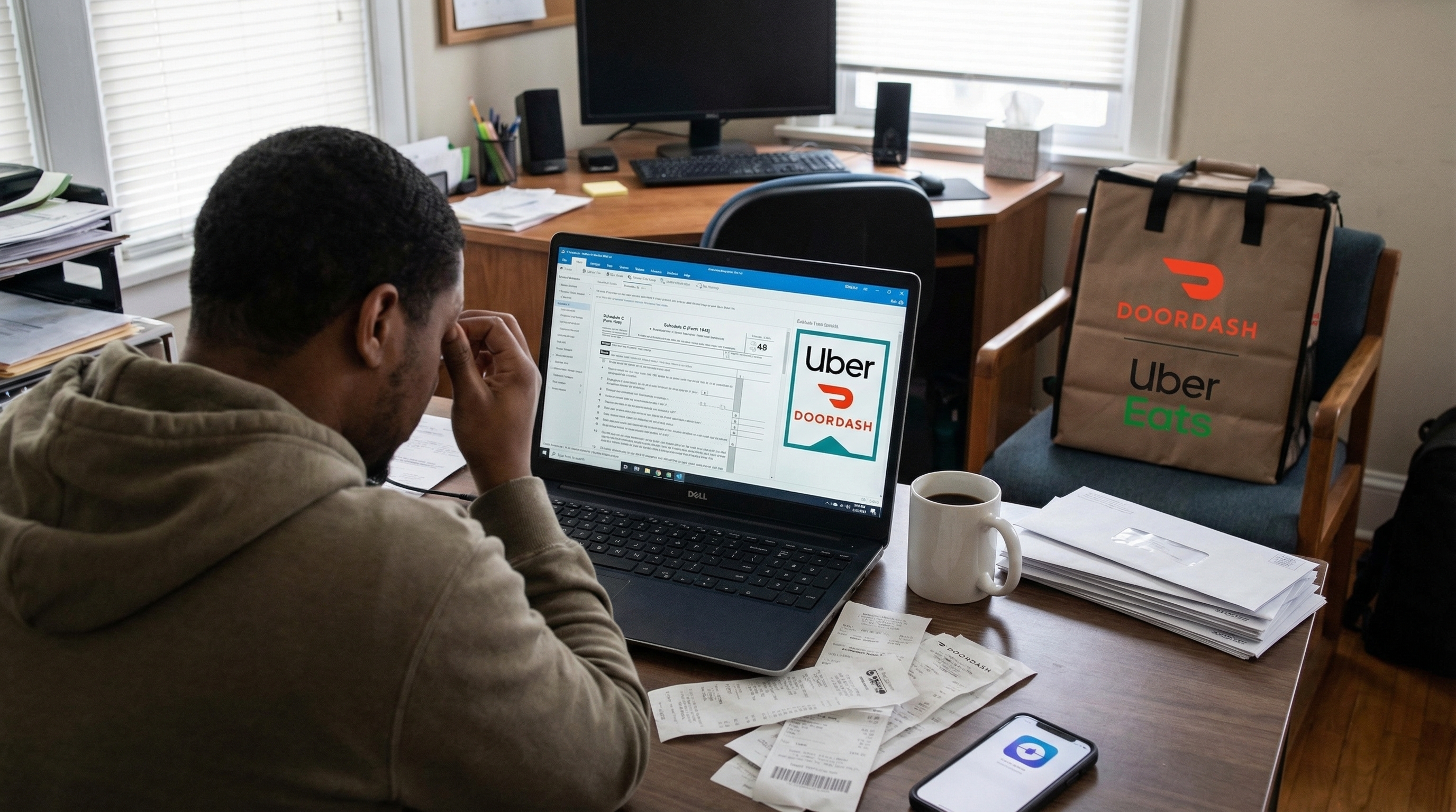 Gig economy freelancer self employed taxes deductions